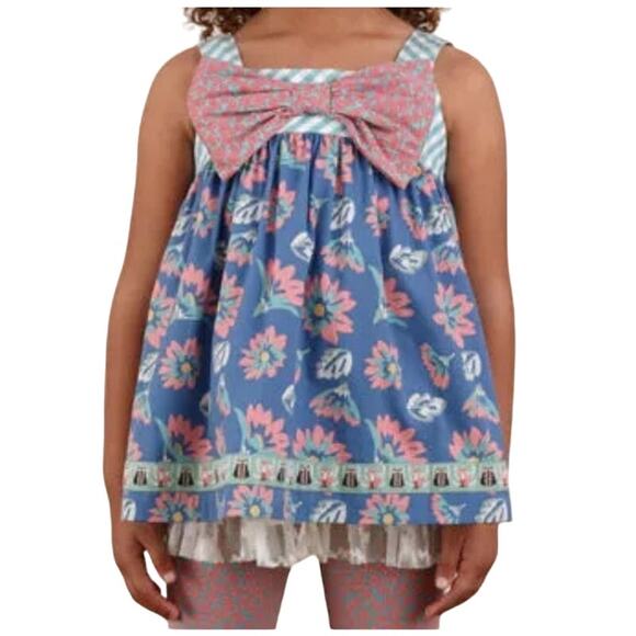 Matilda Jane Girls Fairy Wand Tunic Top Once Upon A Time Owl Fox Size 8 NWOT - Picture 1 of 12